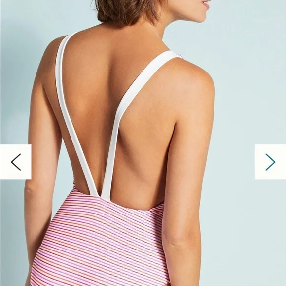 Anthropologie ONIA one piece swimsuit new med 🐚🐚 - Picture 2 of 7